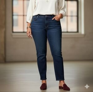 MERITAGE Dark Blue Skinny Women's Jeans SIZE 24.w